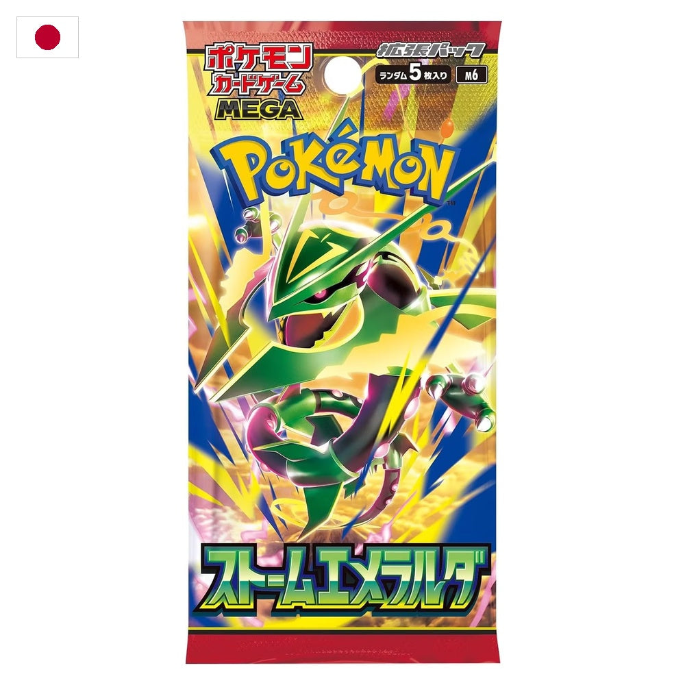 Booster Pokémon MEGA Storm Emeralda (M6) – À l'unité Japonais