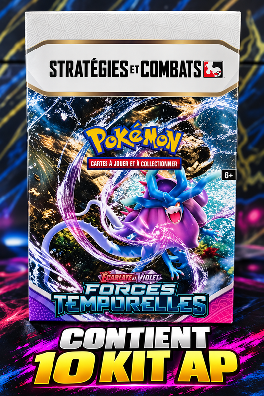 🇫🇷Display Kit d'Avant-Première Pokémon EV05 « Forces Temporelles » – 10 Kits – Version Française
