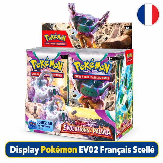 Display Pokémon EV02 Français Scellé – 36 Boosters à 225 €