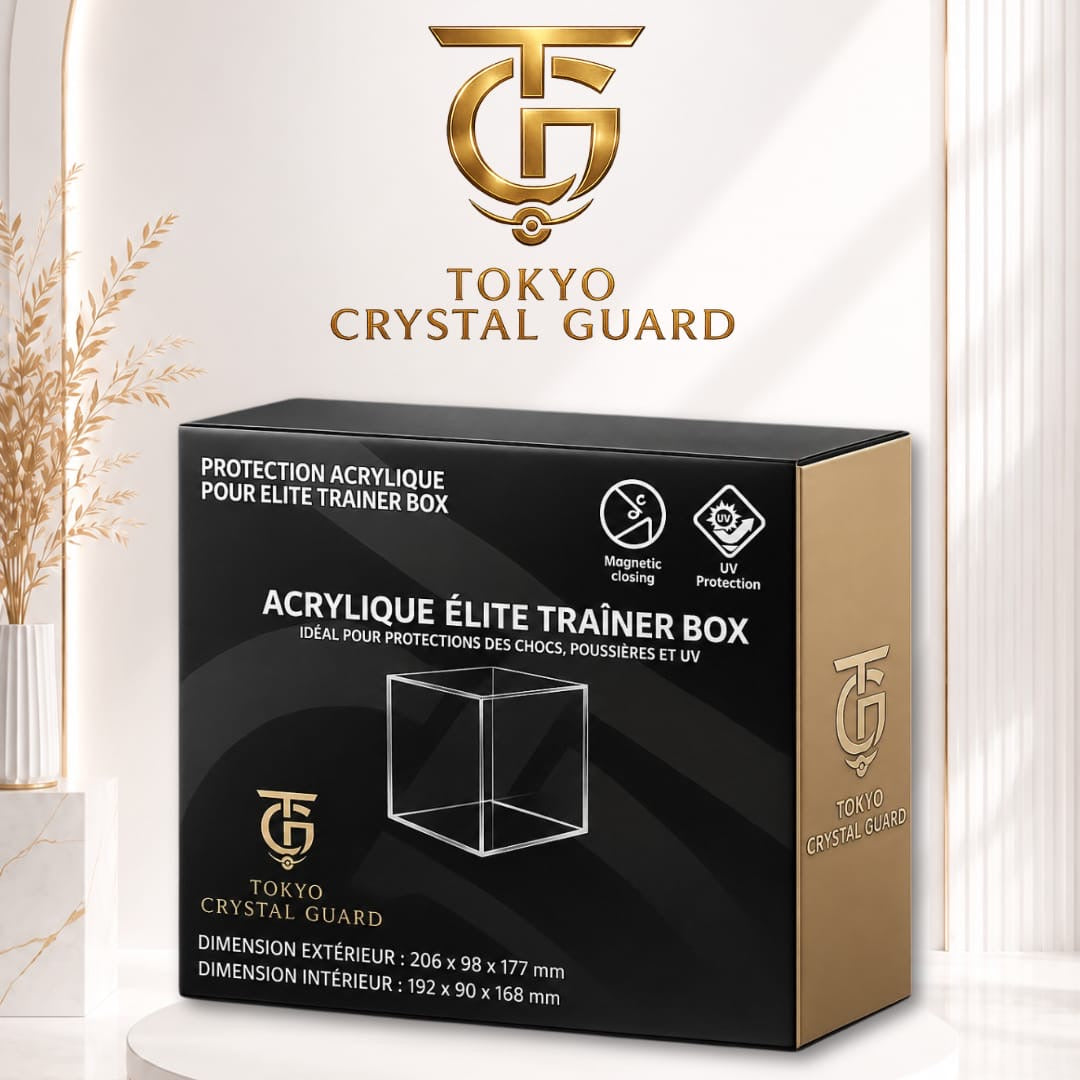 Protection ETB Acrylique Tokyo Crystal Guard – Anti-UV 99% – 15,99€