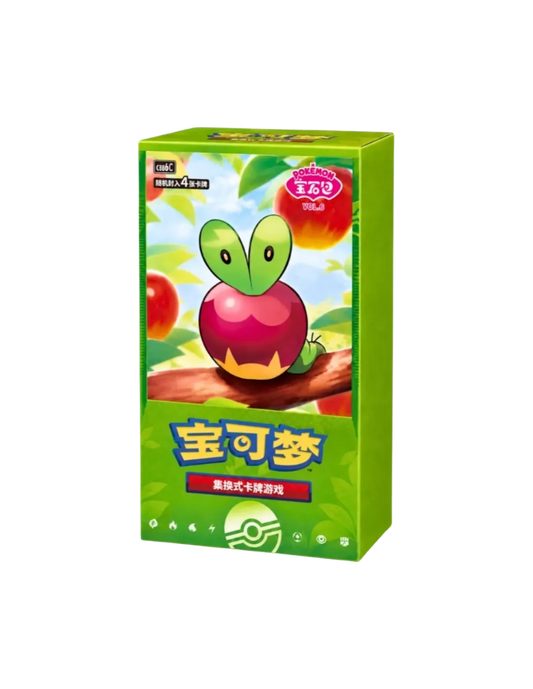 Display Pokémon Chinois CBB6C Gem Pack Vol. 6 – Applin