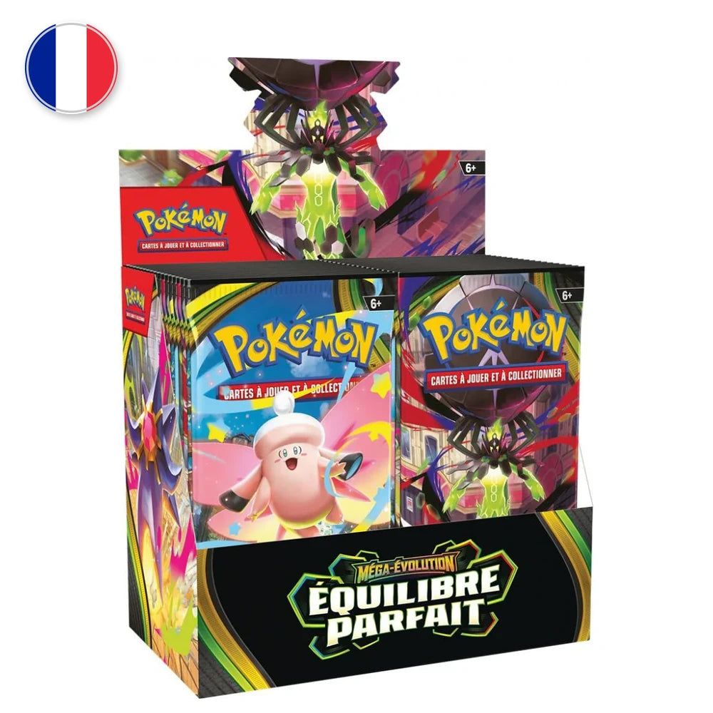 Display Pokémon Méga-Évolution « Équilibre Parfait » [ME03] – 36 Boosters – Version Française
