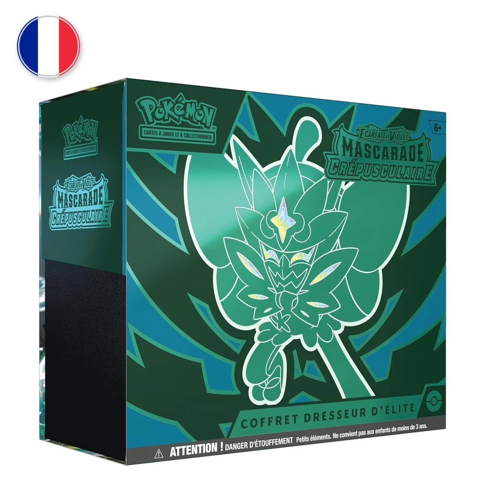 Coffret Dresseur d'Élite (ETB) Pokémon « Mascarade Crépusculaire » [EV6] – Version Française
