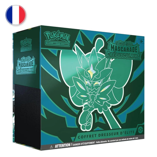 🇫🇷Coffret Dresseur d'Élite (ETB) Pokémon « Mascarade Crépusculaire » [EV6] – Version Française